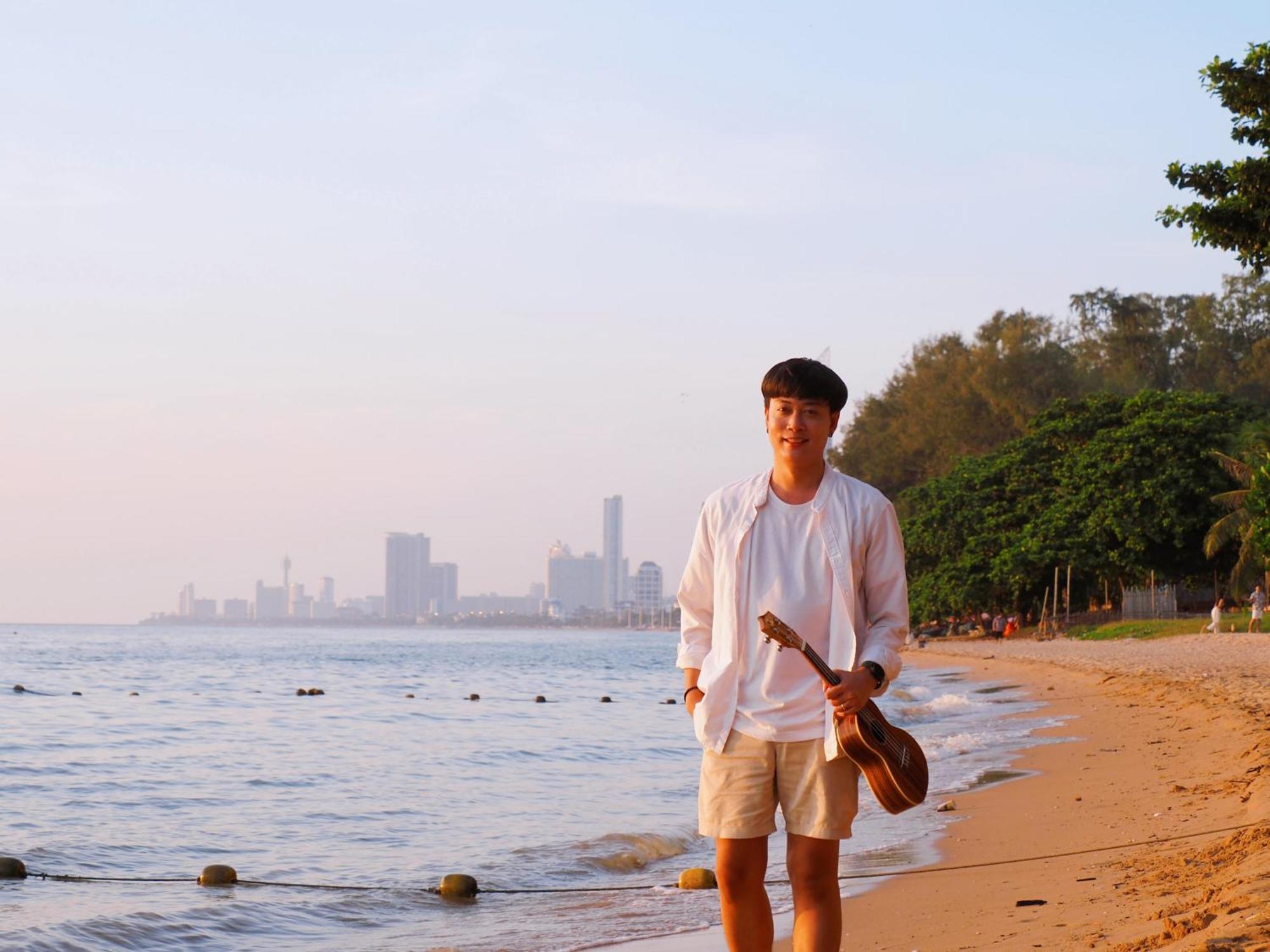 Beach House Camp Na Chom Thian Exterior foto