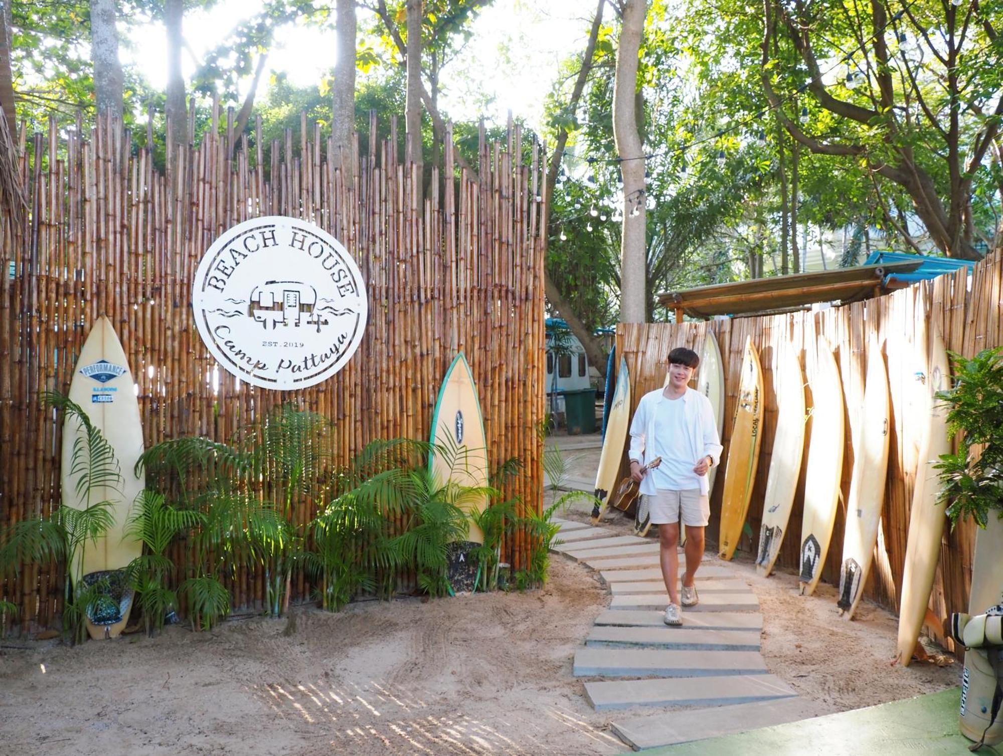 Beach House Camp Na Chom Thian Exterior foto